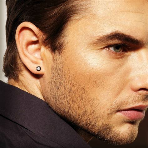 men versace earrings|male designer earrings.